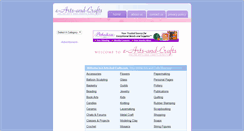Desktop Screenshot of e-arts-and-crafts.com